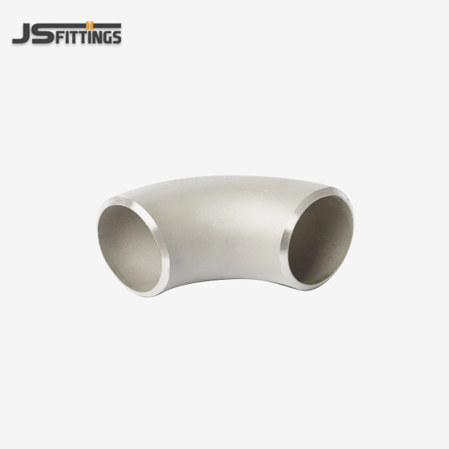 90° butt weld elbow