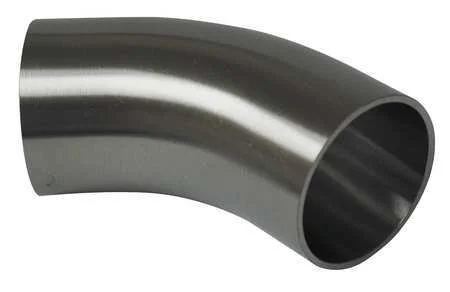 45-degree butt weld elbow 45-degree butt weld elbow