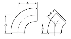 ASME B16.9 LR Elbows ASME B16.9 LR Elbows