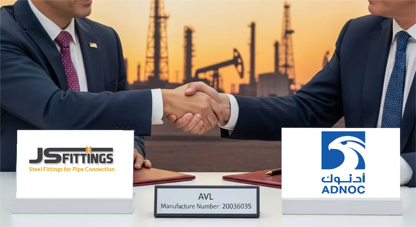 JS Fittings officially becomes ADNOC's supplier JS Fittings officially becomes ADNOC's supplier