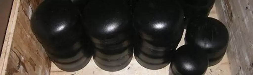 Carbon steel end caps 