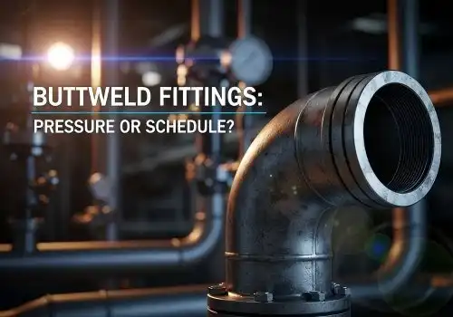 ബട്ട്‌വെൽഡ് ഫിറ്റിംഗുകൾ: സമ്മർദ്ദമോ ഷെഡ്യൂളോ?