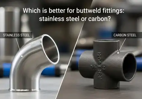 Which is better for buttweld fittings: stainless steel or carbon?