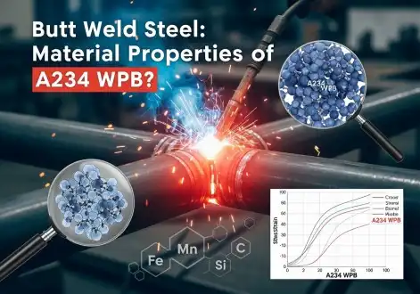 فولاد جوش لب به لب: خواص مواد A234 WPB؟