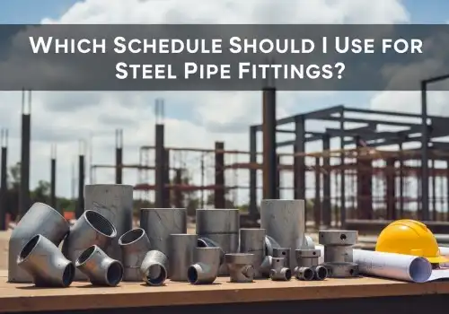 സ്റ്റീൽ പൈപ്പ് ഫിറ്റിംഗുകൾക്ക് ഏത് ഷെഡ്യൂളാണ് ഞാൻ ഉപയോഗിക്കേണ്ടത്?