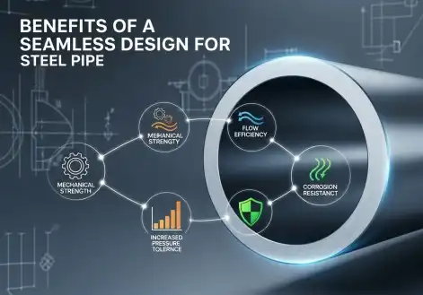 സ്റ്റീൽ പൈപ്പിനുള്ള സുഗമമായ രൂപകൽപ്പനയുടെ പ്രയോജനങ്ങൾ?