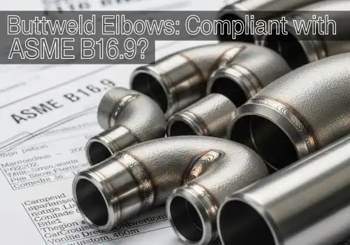 ബട്ട്‌വെൽഡ് എൽബോസ്: ASME B16.9 പാലിക്കുന്നുണ്ടോ?