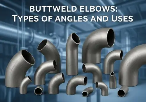 ബട്ട്‌വെൽഡ് എൽബോകൾ: കോണുകളുടെ തരങ്ങളും ഉപയോഗങ്ങളും?