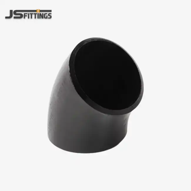 آرنج جوشی لب به لب فولادی کربنی