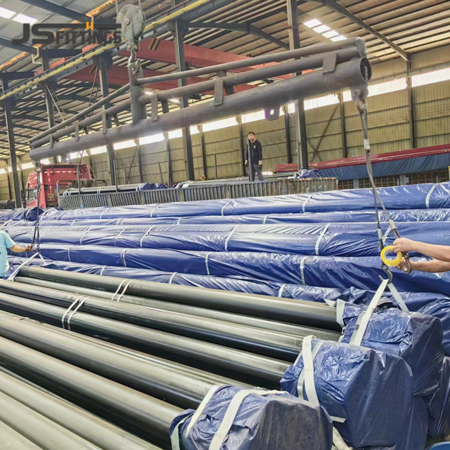 കറുത്ത മൈൽഡ് സ്റ്റീൽ പൈപ്പ്